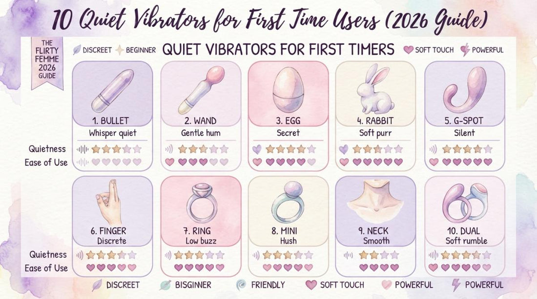 10 Quiet Vibrators for First Time Users (2026 Guide)