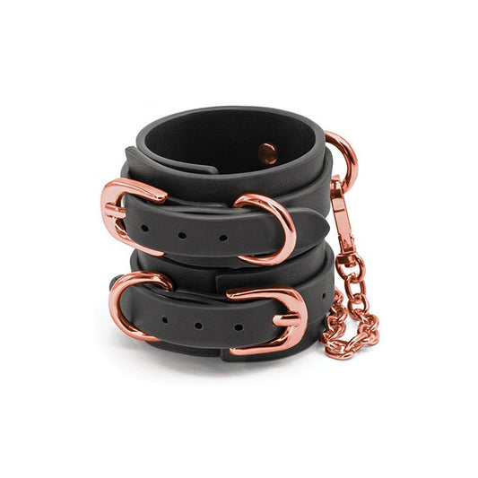 Bondage Couture Cuffs - Black