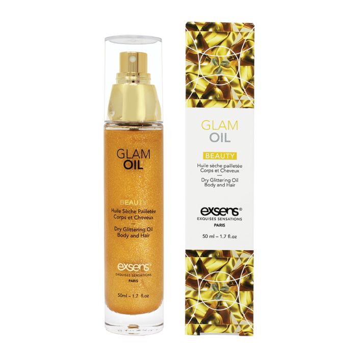 Glam Oil with Glitter for Body & Hair