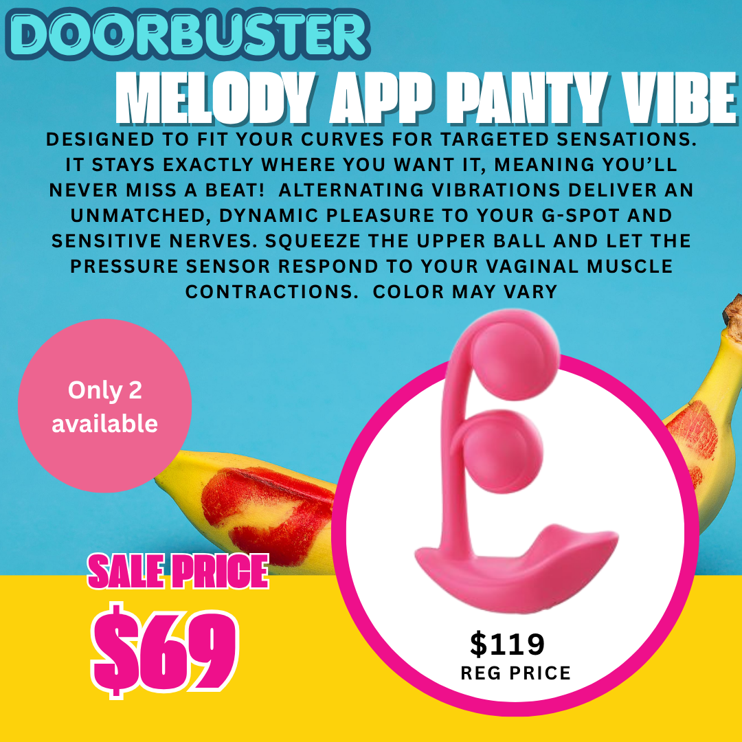 Melody App Controlled Panty Vibe Door Buster