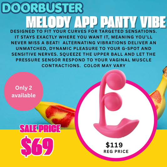 Melody App Controlled Panty Vibe Door Buster