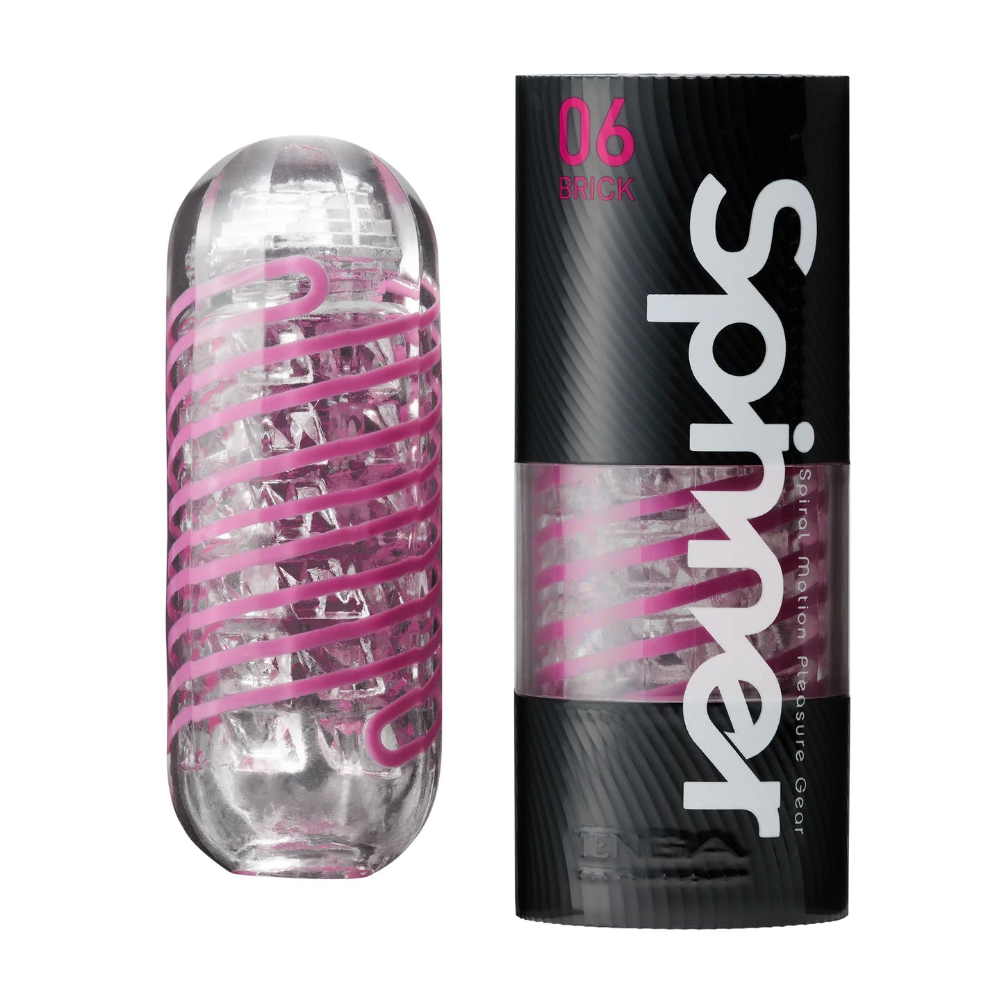 Tenga Spinner: DX 06 Brick Masturbation Sleeve